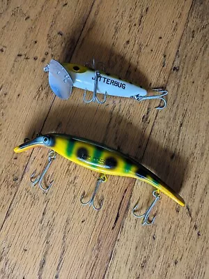 Arbogast Frog Musky Jitterbug Topwater Fishing Lure + Homer Le Blanc • $5.10