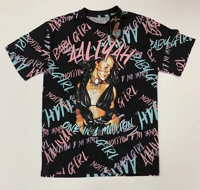 NWT Aaliyah Graphic Baby Girl Graphic T-Shirt Size Large All Over Print  • $34.02