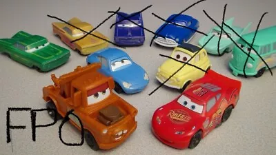 Disney Pixar Cars McDonalds 2006 Lot Of 4 - McQueen Mater Sally Ramone NEW T2 • $23.47