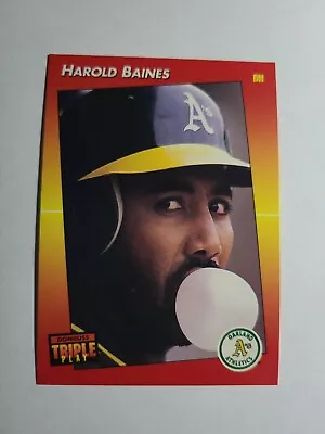 Harold Baines 1992 Donruss Triple Play Baseball Card # 34 D5318 • $1.59