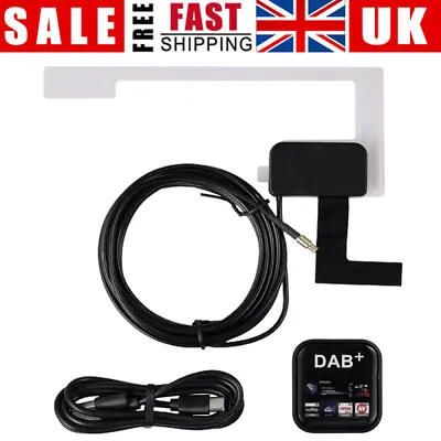 Universal USB DAB+ Digital Radio Tuner Dongle Receiver For Android Car Stereo UK • £27.89