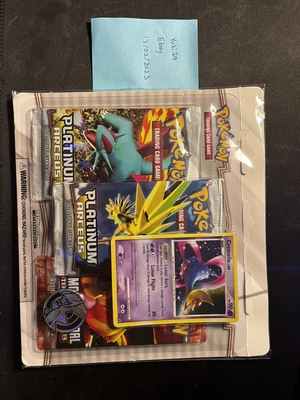 $900 • Buy Vintage Pokemon Platinum Arceus, Diamond & Pearl MT Three Booster Pack Blister