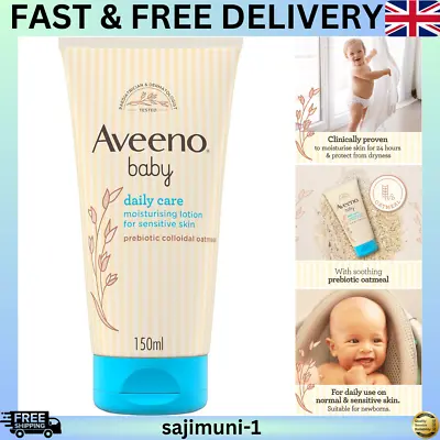 AVEENO Baby Daily Care Moisturising Lotion 150 Ml (Pack Of 1) • £6.50