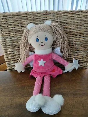 Keel Toys Winter Fairy Rag Doll Plush Soft Toy • £11.99