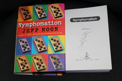 £19.99 • Buy *Signed 1997 1st Ed* JEFF NOON 'Nymphomation' (Vurt / Pollen / Automated Alice)
