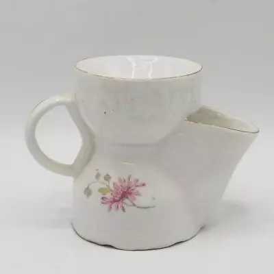 Vintage Shaving Boat Floral Hand Painted Mug Holder • $86.69