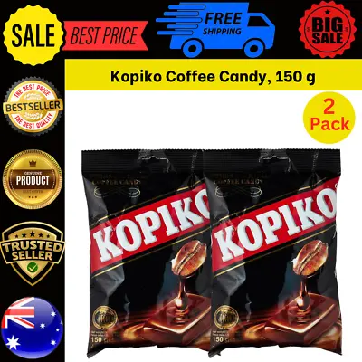 New Kopiko Coffee Candy 2x 150g Kopiko Extract And Creamy Milk Free Shipp • $6.40