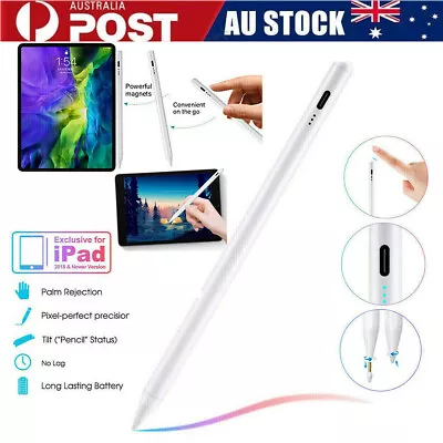 Stylus Pen Pencil For Apple IPad 10th/9/8/7/6/iPad Pro 2018-2022/mini 6/5/Air3/4 • $19.99