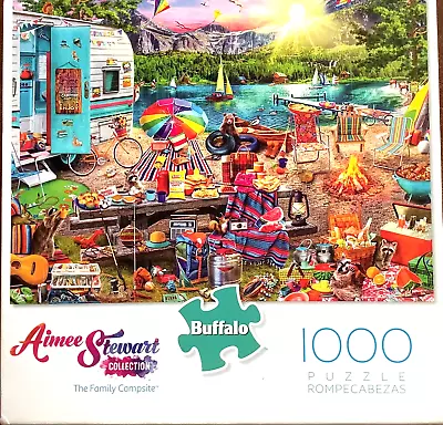 NEW Aimee Stewart The Family Campsite (A Site To See!) Bears Racoons Dock Bay • $15.89