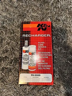 K&N Recharger 99-5000 Cleaner Auto Filter Care Service Recharger Kit • $29.99