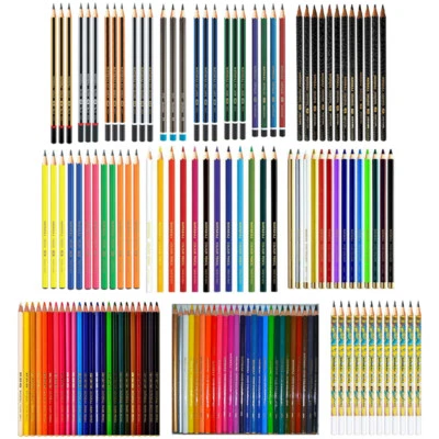 £3.49 • Buy Writing & Drawing Pencils Free Sharpener And Eraser Smooth Writing School Kids