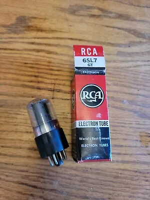 $28.59 • Buy 6sl7gt Rca Electron Vacuum Tube Nos Box Radio Guitar Amp Ham Tv Part Vtg
