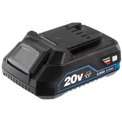 £28.99 • Buy Draper 89437 20v 2.0ah Cordless Replacement Stormforce Spare Li-ion Battery 
