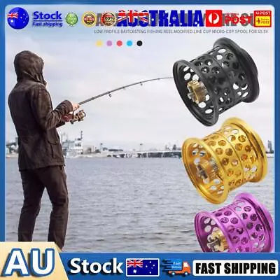 Aluminum Alloy Baitcasting Fishing Reel Modified Line Cup For DAIWA Steez/SS SV • $22.64