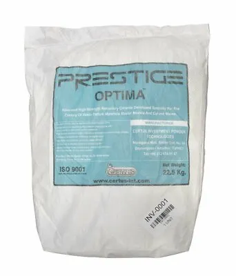 Prestige Optima Investment 50 Lbs Metal Jewelry Lost Wax Vacuum Cast Investment • $128.95