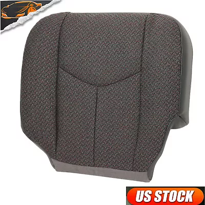 For 2003 04 05 06 07 Chevy Silverado Driver Bottom Cloth Seat Cover Dark Gray • $20.05