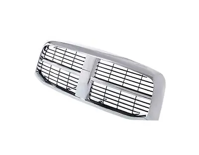 Chrome Grille With Black Insert Fits 06 07 08 09 Dodge Ram 1500 2500 3500 Pickup • $122.73