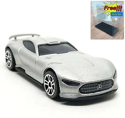 Majorette Mercedes Benz AMG Vision Gran Turismo Silver 1:63 (3 ) No Package • $13.50