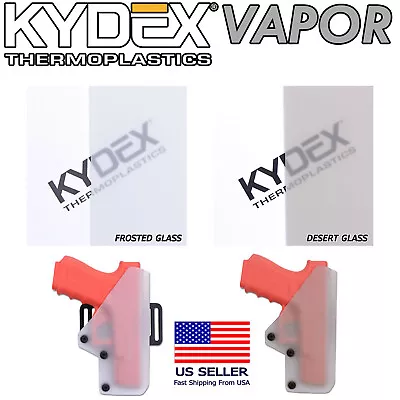 KYDEX® Sheet - Vapor - (.080 Thicknesses) - (Multiple Sizes And Colors) • $12.75