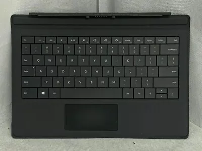 Genuine Microsoft Surface Pro 3 4 5 6 Black Type Cover Keyboard (1644/1709) • $34.95