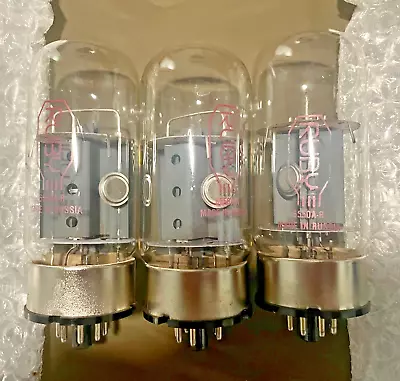 Lot Of 3 Vintage Ruby Vacuum Tube 6550A-R Made In Russia Open Box Untested • $149.99