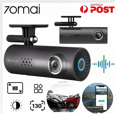 $67.67 • Buy 70Mai M300 Car DVR Full HD 1296P Recorder Dashcam Dash Camera Night Vision WIFI