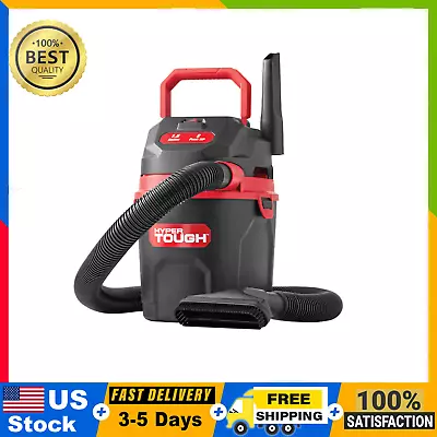 $31 • Buy New - Hyper Tough 1.5 Gallon 2 Peak HP Poly Wet/Dry Vacuum, VH105 3502