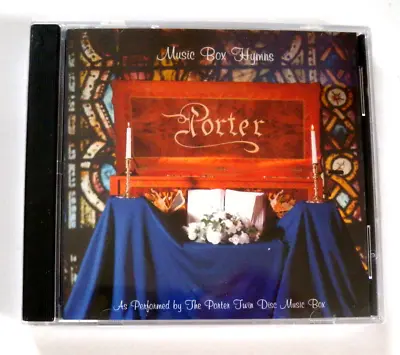 Music Box Hymns PORTER  As Performed By The Porter Twin Disc Music Box CD • $19.95