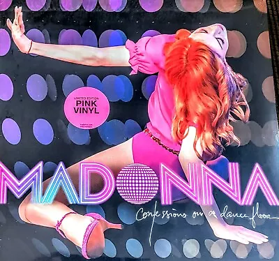 Madonna-confessions On A Dance Floor - Pink Vinyl 2-lp Set   New Sealed   • $44.95