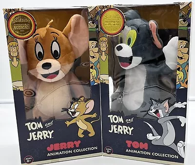 Warner Bros Limited Edition Animation Collection Tom And Jerry Plush Toys  • $79