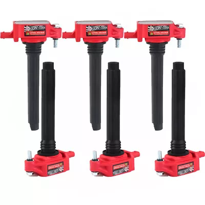$69.59 • Buy Ignition Coil Pack Set Of 6 Direct Replacements For Chrysler Dodge Jeep Ram 3.6L