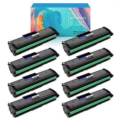 8PK Toner Cartridge For Samsung MLT-D101S 101S SCX-3401FH SCX-3405 SCX-3405F • $75.98