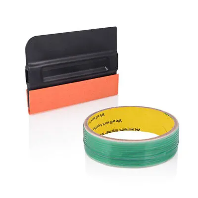 5M Wrap Cut Knifeless Tape Finish Line Tape Vinyl Wrap Squeegee Wrapping Tools • $10.44