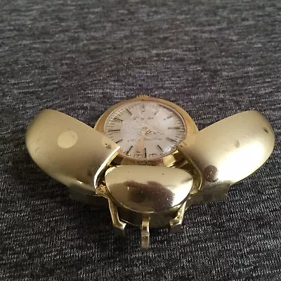 Vintage Lucerne Beatle Shaped Watch Necklace • $17.99