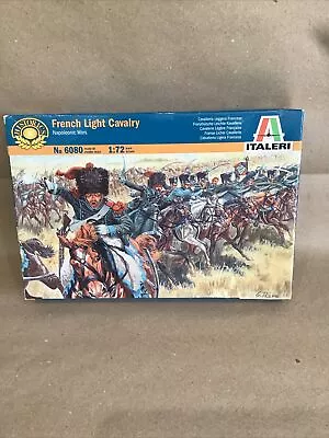 Italeri # 6080 Model Kit Napoleonic Wars French Light Cavalry Chasseurs NEW • £8.99