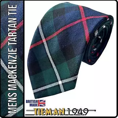 Mackenzie Tartan Mens Tie With Optional Hanky • £13.99