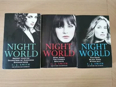 Night World SET OF THREE L.J. SMITH BOOKS   • £12