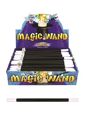 £1.88 • Buy 10  Black Magicians Magic Wizard Wand Kids Party Bag Filler Toy Fancy Dress 26cm
