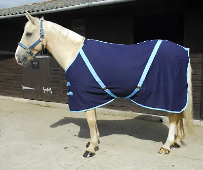 £28 • Buy Rhinegold Summer Sheet Cotton Mix Rug Horse Cob Pony In Stock