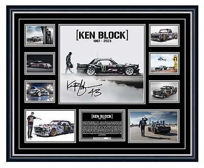$119.99 • Buy Ken Block Tribute Signed Limited Edition Framed Memorabilia