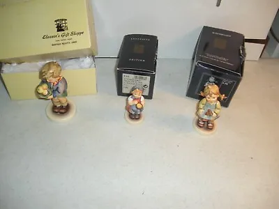  Hummel  Figures Gift From A Friend From Me To You Flower Girl $35.00 Each  • $35