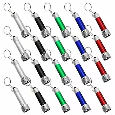 20 Packs Mini LED Flashlights Bantoye 2.7 Inch Pocket Flashlight Keychain 5  • $18.80