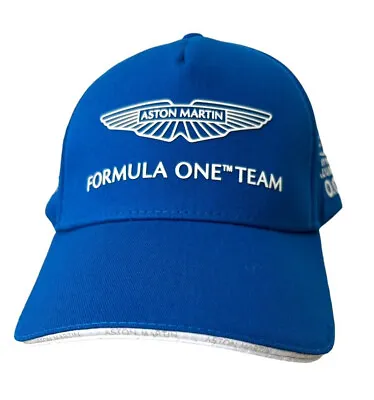 Aston Martin Formula One Team Cognizant Peroni 2023 Blue Baseball Hat Cap • $24.99