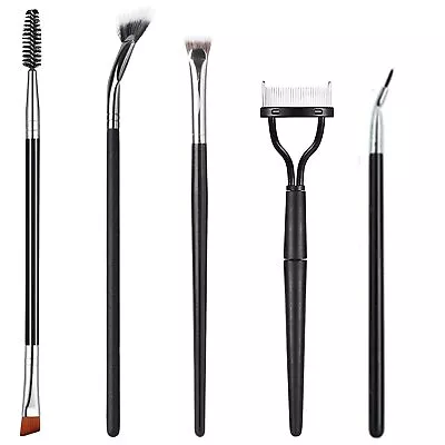 5PCS Eyelash Brush Separator Mascara Fan Tools Eyelash Comb Lash Wand Brush F... • $18.83