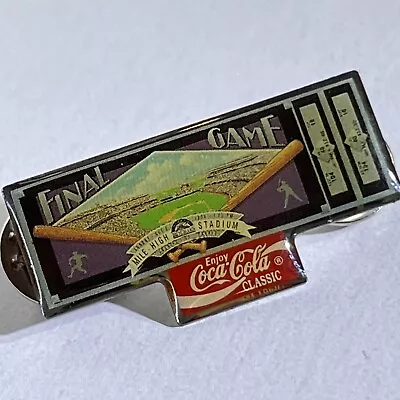 Colorado Rockies 1994 Final Game Coca-Cola Mile High Stadium Lapel Hat Pin • $5.95