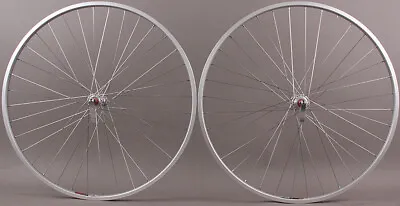 Sun CR18 700 Silver Wheelset 36 H 126mm 5 6 7 Speed Freewheel Fit Vintage Bike • $209