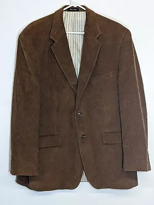 Michael Kors Mens 44R Corduroy 2 Button Sport Coat Blazer Jacket • $27.30