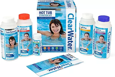 Clearwater Lay-Z-Spa Chemical Starter Kit For Hot Tub And Spa Water Treatment • £23.26