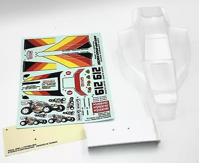 Kyosho Optima Mid Parts From New Kit  Body Shell Decals Stickers & Wing OZRC • $110