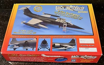 DACO Products Upgrade Kit DCC4802 1:48 F-104 Starfighter Improve & Complete Set • $69.95